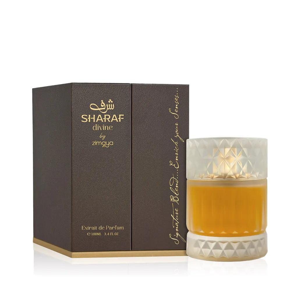 Zimaya Sharaf Divine ExDP 100 мл – флакон с кутия
