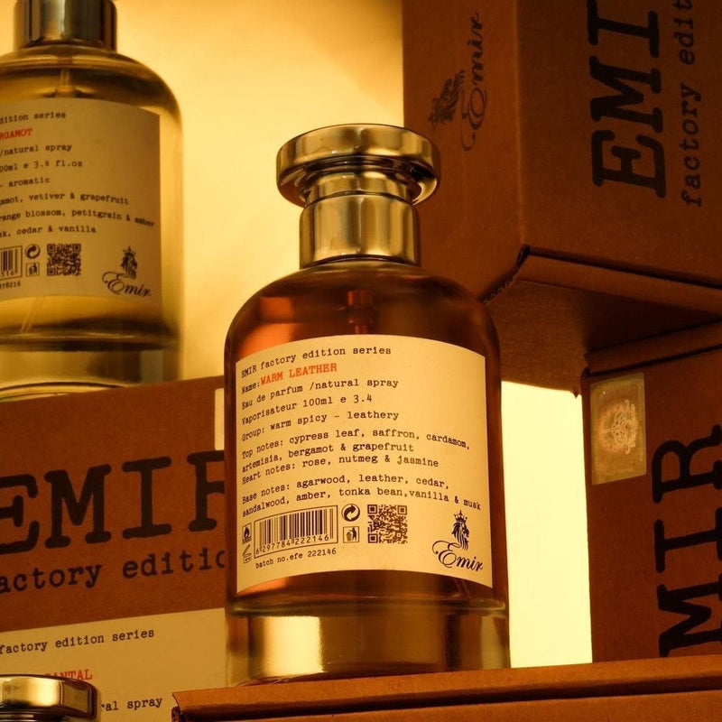 Emir Warm Leather Factory Edition EDP 100 мл – флакон