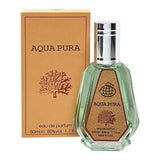 Fragrance World Aqua Pura EDP 50 мл — флакон с кутия