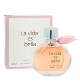 Fragrance World La Vida es Bella EDP 100 мл — флакон с кутия