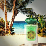 Gulf Orchid Tropical Fruits EDP 60 мл – флакон на тропически фон
