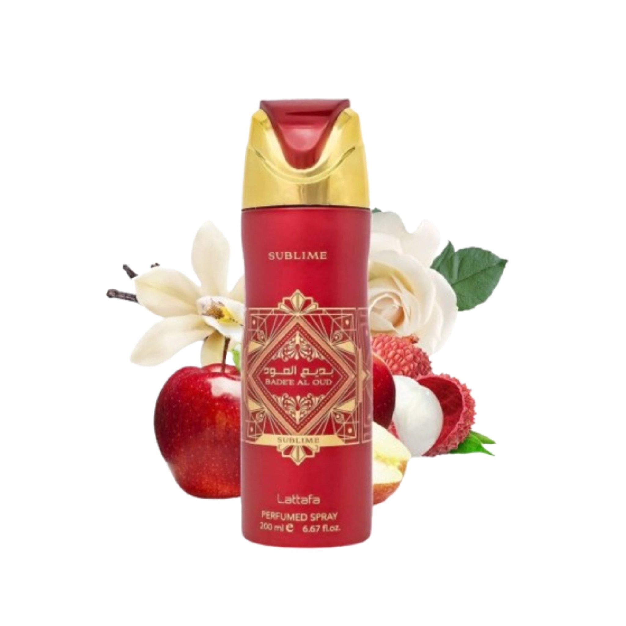 Lattafa Badee Al Oud Sublime deo spray 200мл. унисекс - оригинален арабски парфюм | Fragrance of Dubai