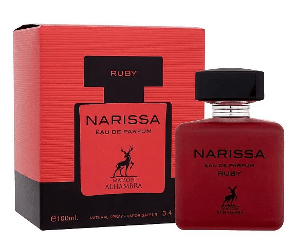 Maison Alhambra Narissa Ruby EDP 100 мл — флакон с кутия