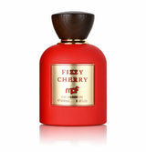 Флакон My Perfumes Fizzy Cherry EDP 100 мл с огледално отражение на бял фон.