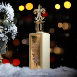 Paris Corner December Vanilla EDP 85 мл – флакон и кутия в зимна композиция