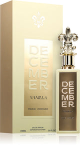 Paris Corner December Vanilla EDP 85 мл — флакон с кутия
