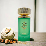 Paris Corner Khair Pistachio комплект EDP 100 мл + дезодорант 200 мл — кадър с фон
