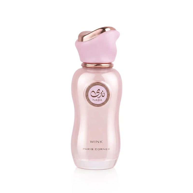 Paris Corner Nada Wink EDP 100 мл – флакон с огледално отражение на бял фон.