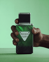 Pendora Scents Precision EDP 100 мл — флакон, показан в ръка