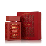 Rave Now Rouge EDP 100 мл – флакон и кутия под ъгъл